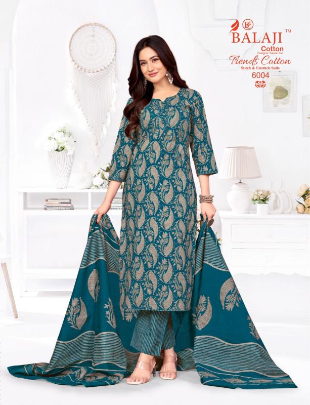 Balaji Trends Cotton Vol-6 – Dress Material - Wholesale Catalog