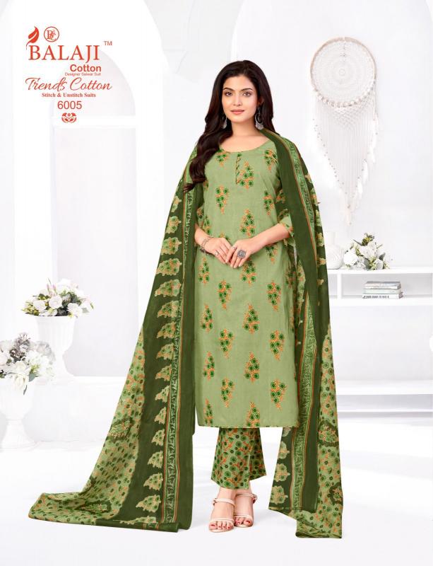 Balaji Trends Cotton Vol-6 – Dress Material - Wholesale Catalog