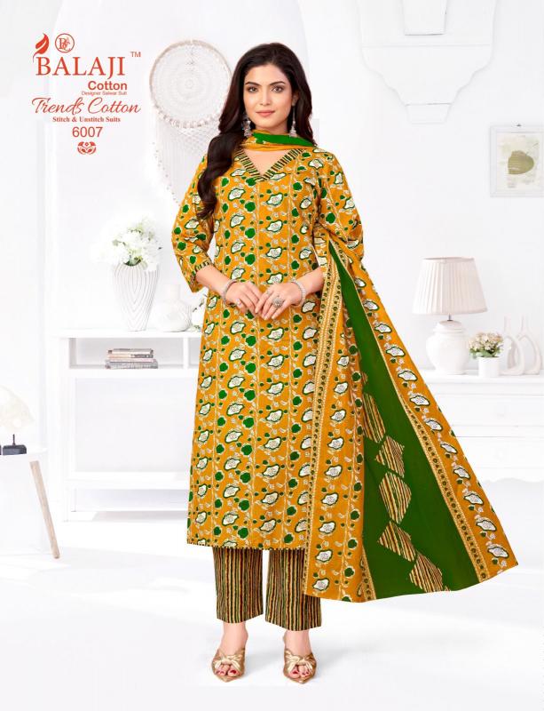 Balaji Trends Cotton Vol-6 – Dress Material - Wholesale Catalog