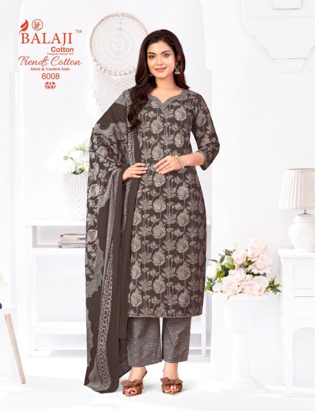 Balaji Trends Cotton Vol-6 – Dress Material - Wholesale Catalog