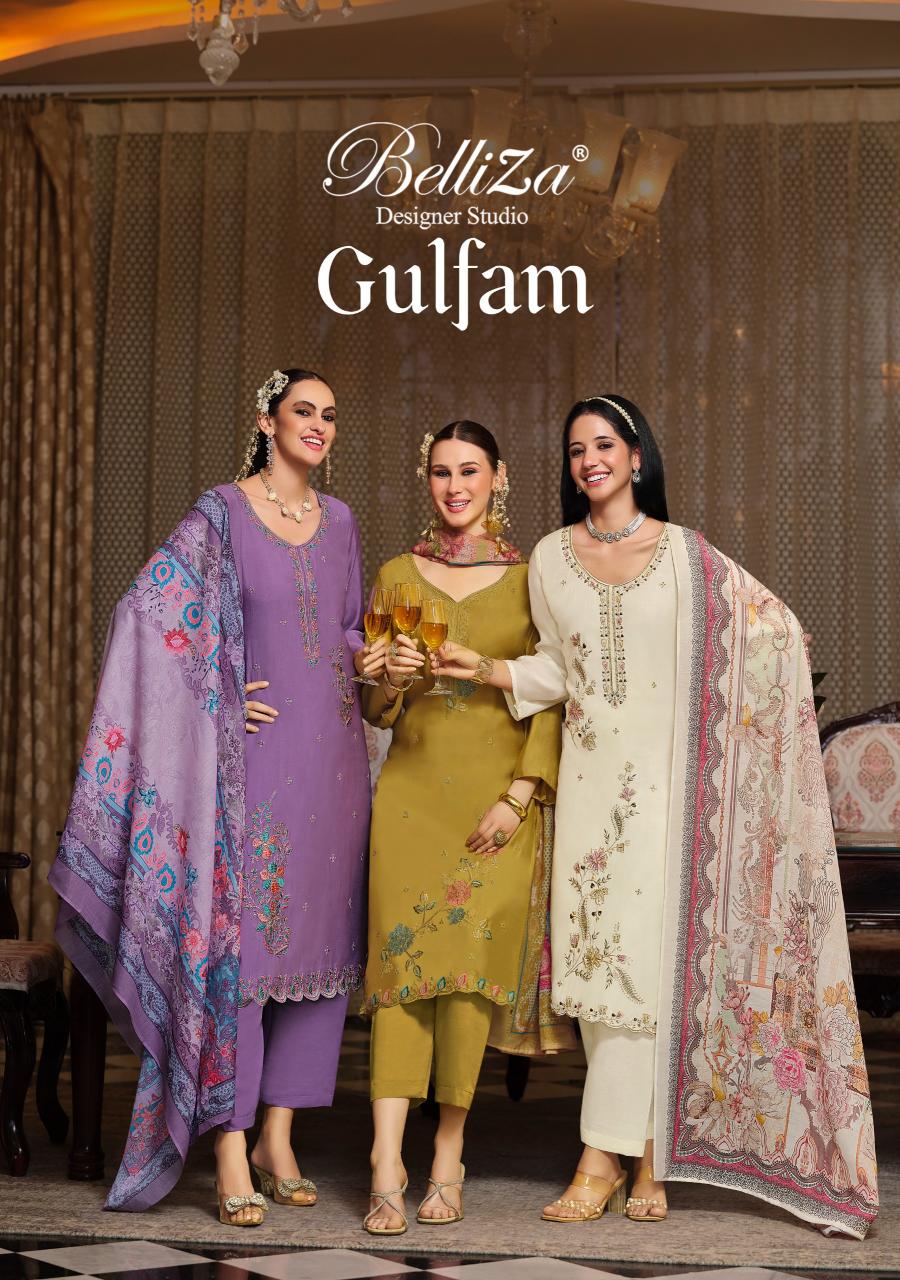 BelliZa GULFAM Wholesale salwar Kameez market in India