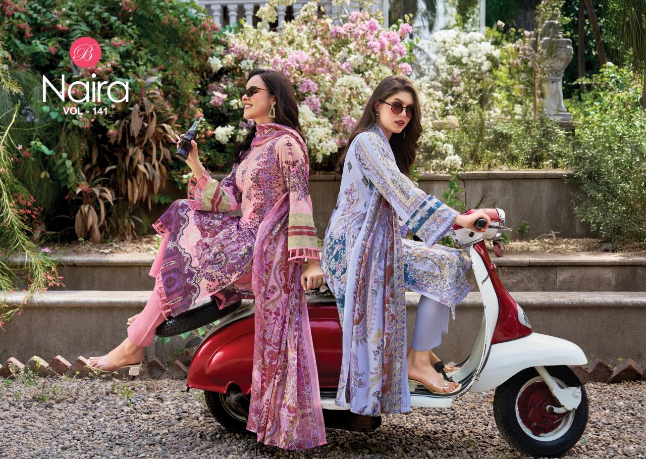 BelliZa NAIRA VOL-141 Wholesale salwar suits in Hyderabad