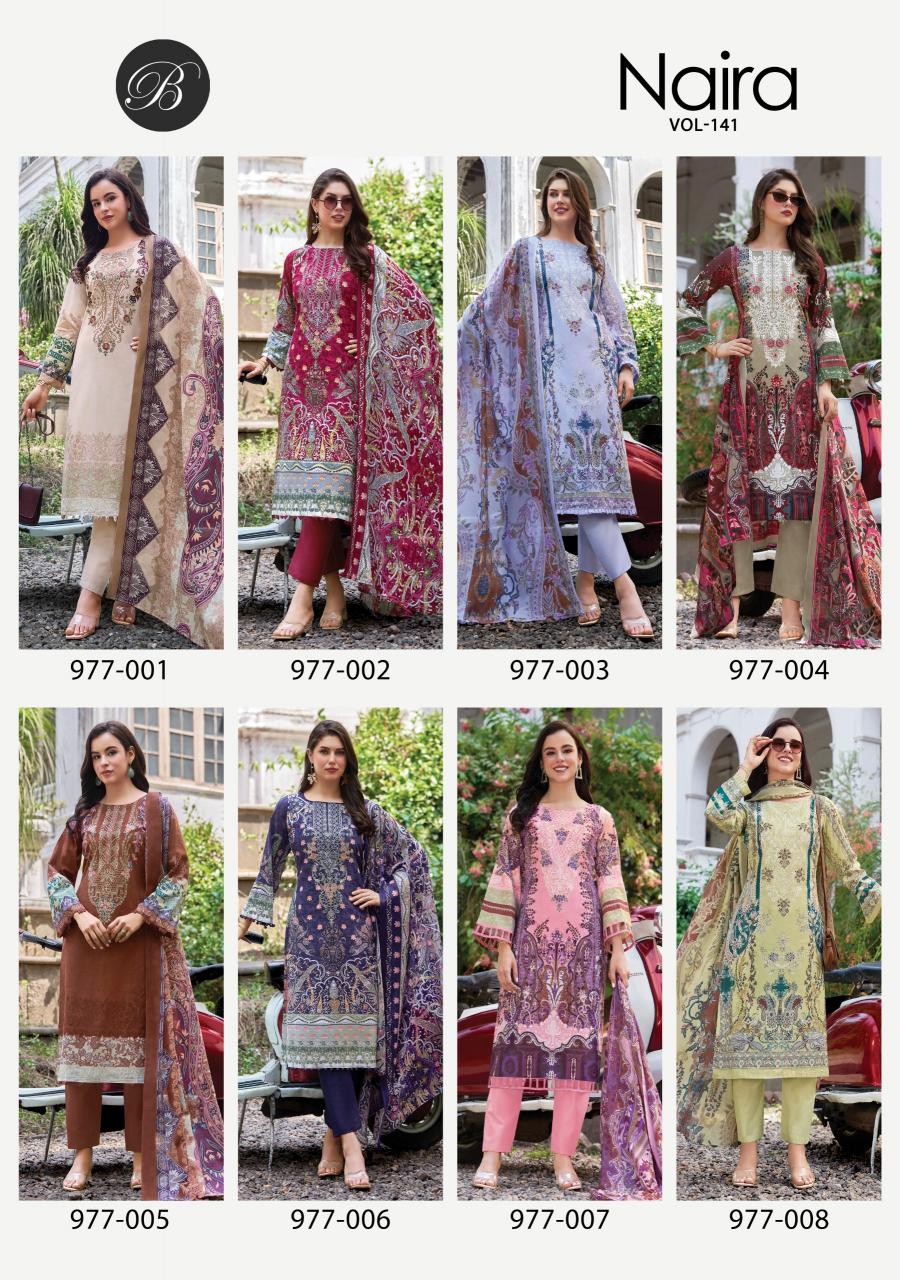 BelliZa NAIRA VOL-141 Wholesale salwar suits in Hyderabad