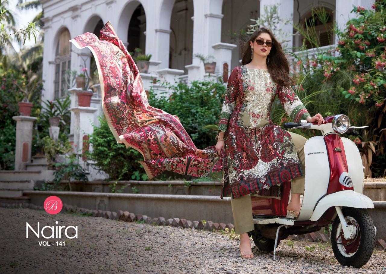 BelliZa NAIRA VOL-141 Wholesale salwar suits in Hyderabad