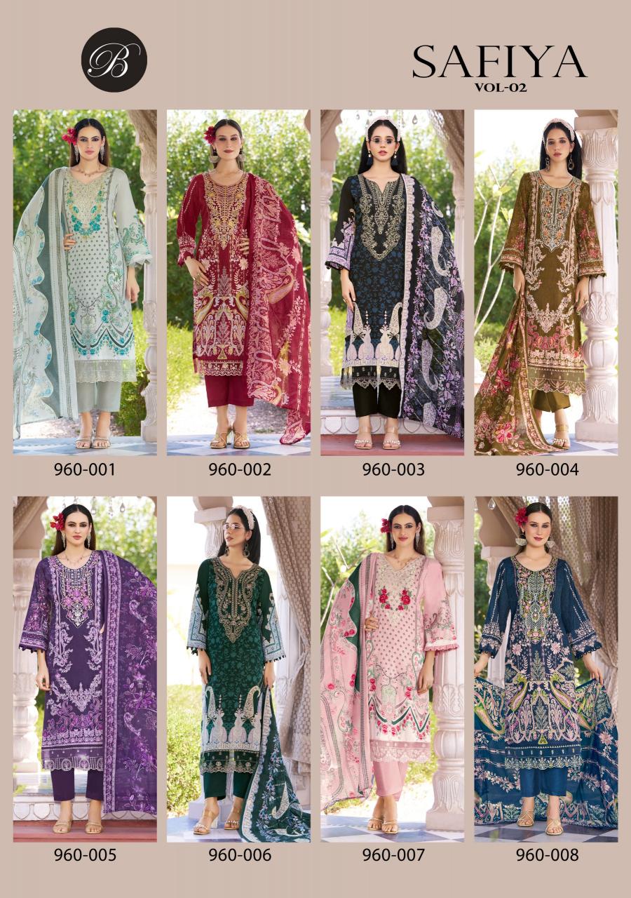Belliza Safiya vol 2 catalog ladies dress material in surat