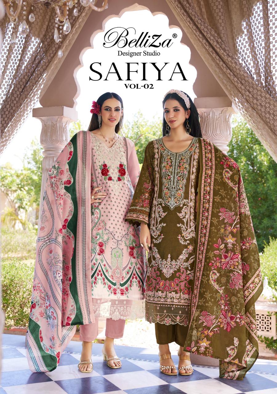Belliza Safiya vol 2 catalog ladies dress material in surat