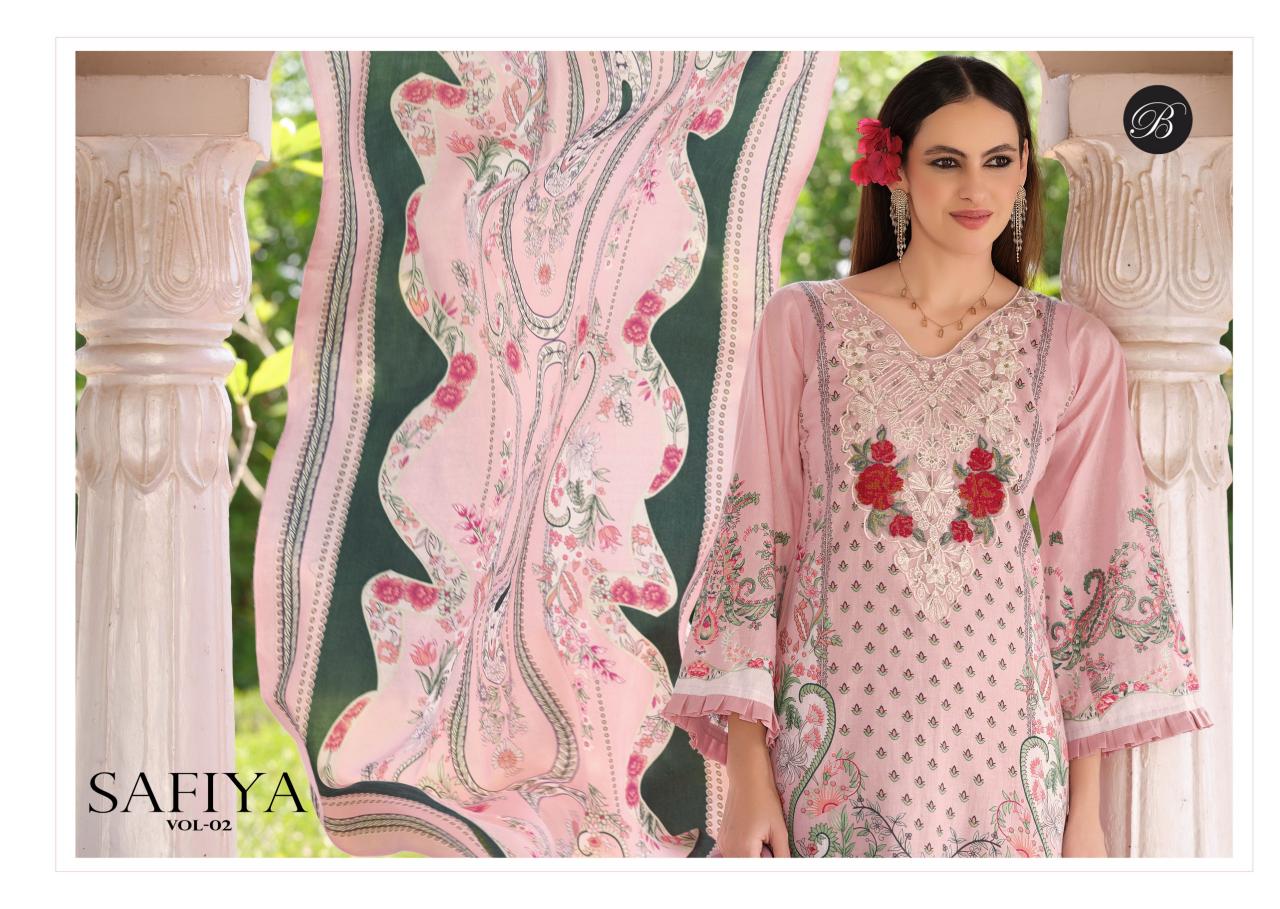 Belliza Safiya vol 2 catalog ladies dress material in surat