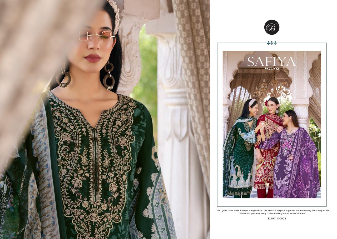 Belliza Safiya vol 2 catalog ladies dress material in surat