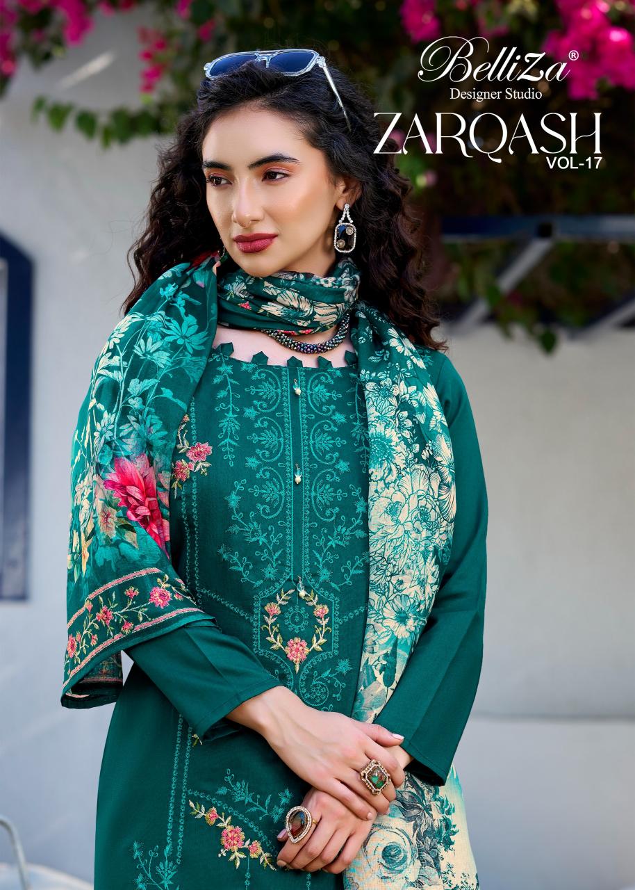 BELLIZA ZARQASH VOL 17 Wholesale salwar kameez in Gujarat