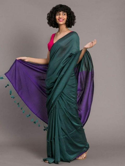Blousewala khadi cotton Wholesale saree suppliers in Kolkata
