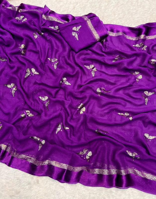 Butterfly Georgette Wholesale saree market in Ahmedabad