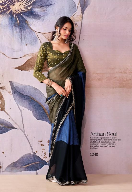 CELEBRITIES CHIFFON PRINTED Surat saree wholesale market