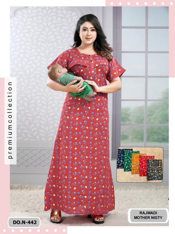 cozy nest presents D NO 442 Nighty Wholesale Price