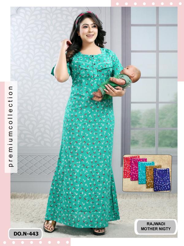 cozy nest presents D NO 443 Nighty Wholesale Price