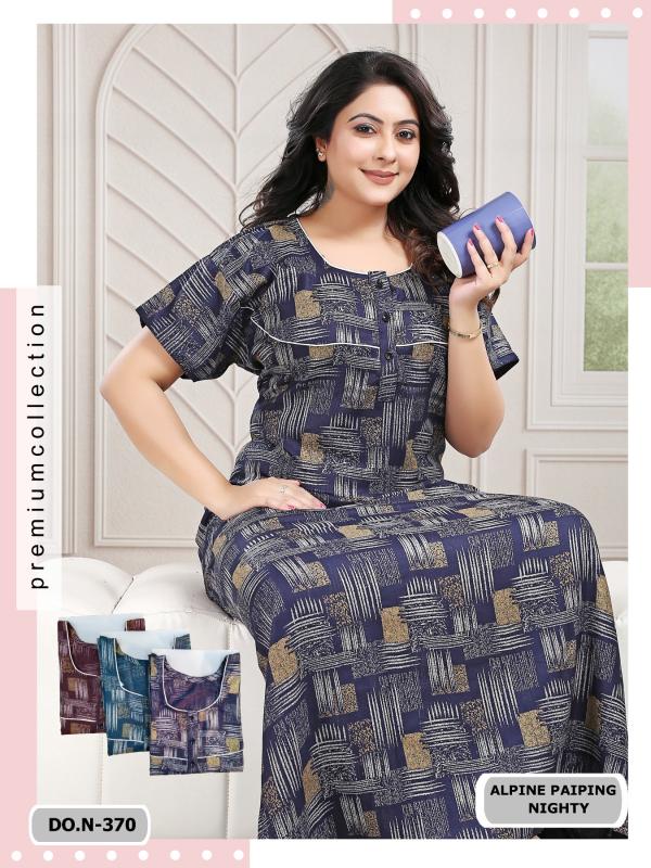 cozy nest presents D369-370-381 Nighty Wholesale Price