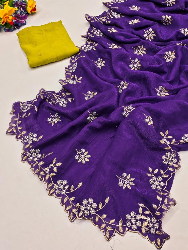 Dazira Candy Crush Silk Cheap saree market in Delhi