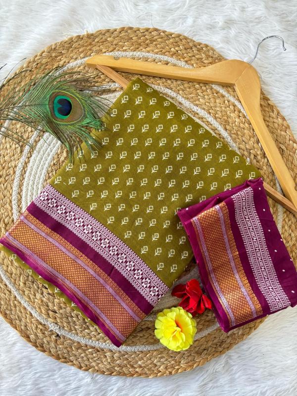 Dazira Chatai Border Mal Cotton Saree wholesale market in Kolkata