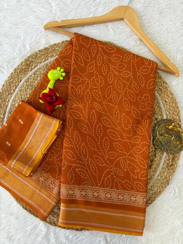 Dazira Chatai Border Mal Cotton Wholesale saree market in Surat