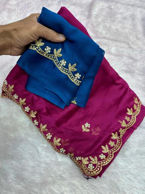 Dazira Chiffon Wholesale saree dealers in pune