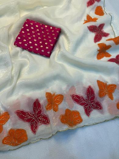 Dazira crunchy silk  Wholesale saree market Bangalore