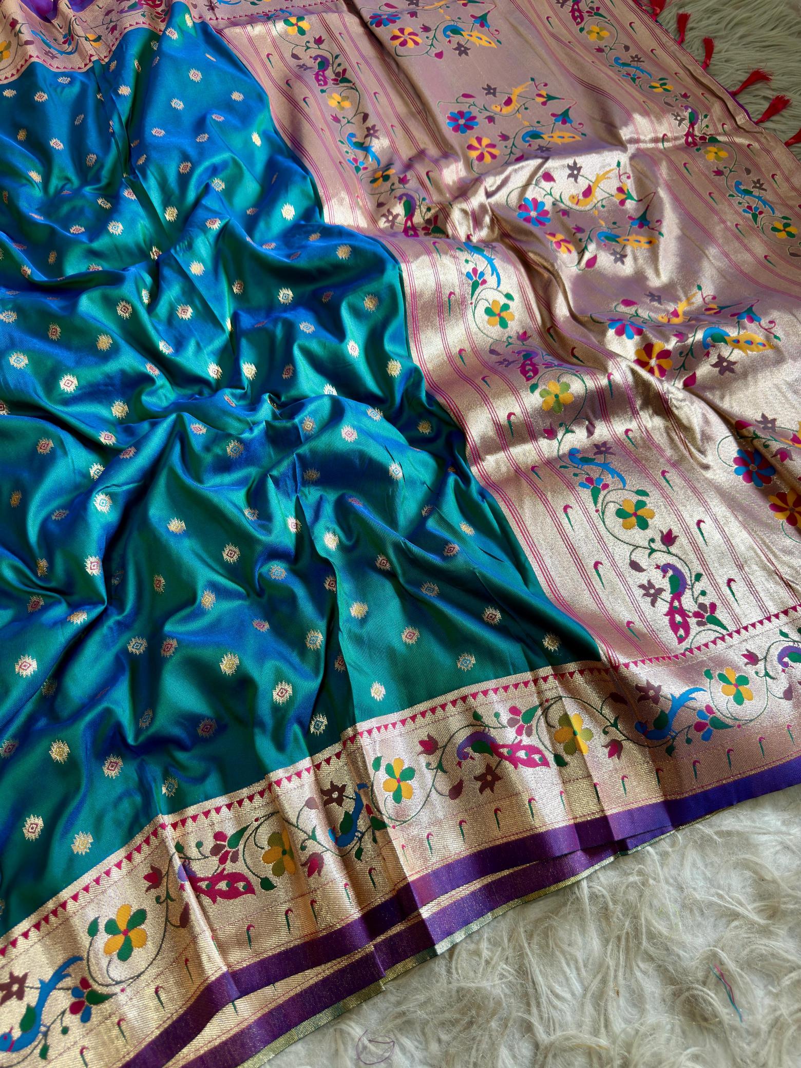 Dazira designer Paithani Silk Saree manufacturers in Pune