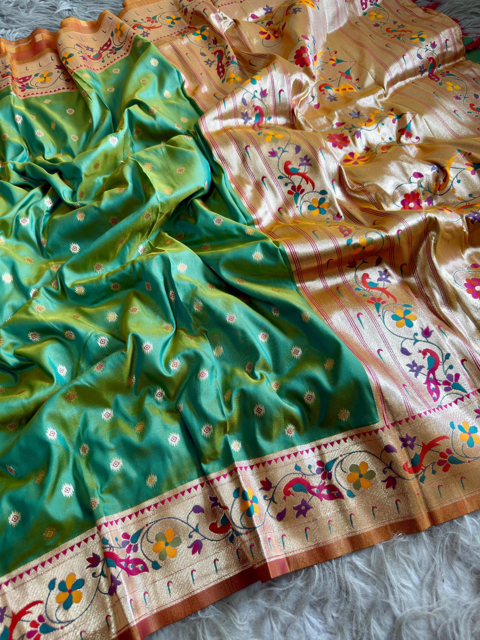 Dazira designer Paithani Silk Saree manufacturers in Pune