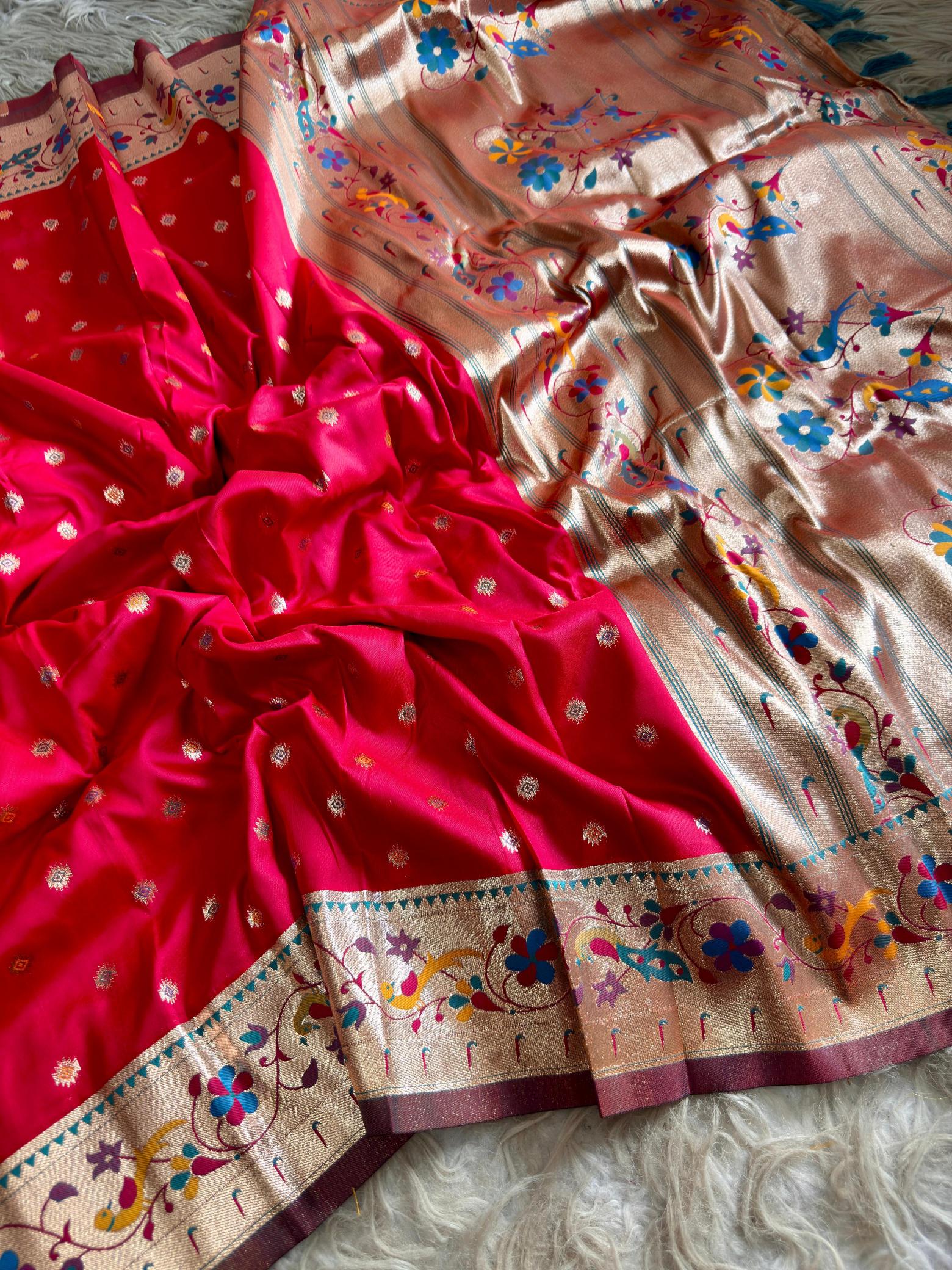 Dazira designer Paithani Silk Saree manufacturers in Pune