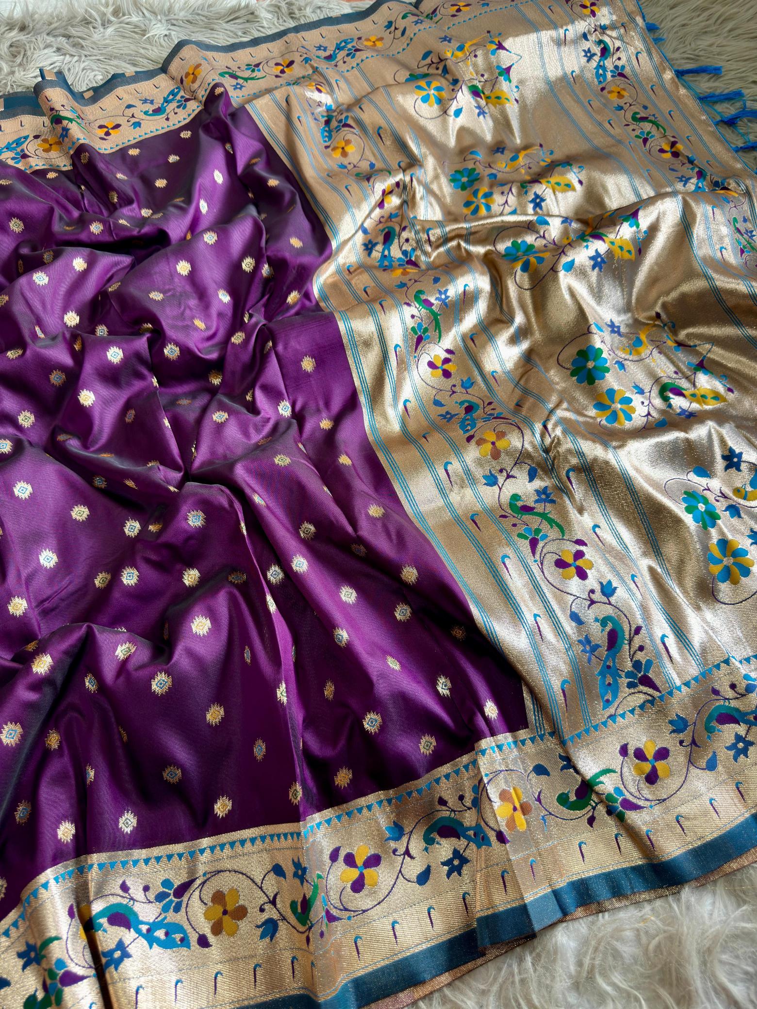 Dazira designer Paithani Silk Saree manufacturers in Pune