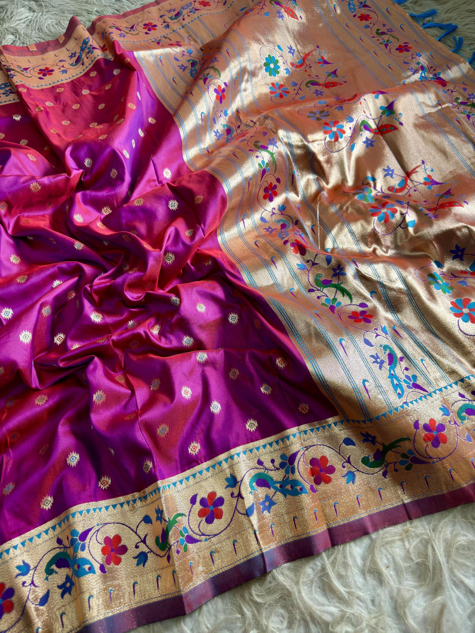 Dazira designer Paithani Silk Saree manufacturers in Pune