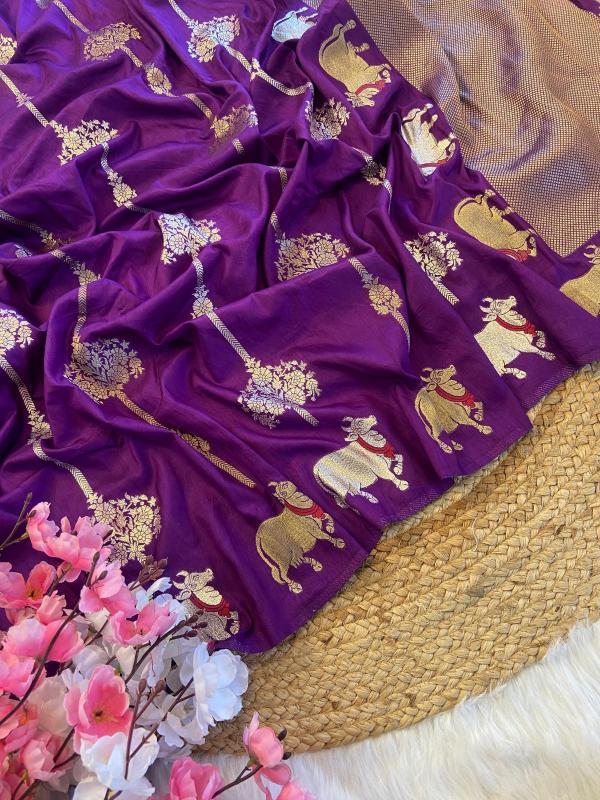 Dazira fancy tassels Pichwai Wholesale party wear saree in Hyderabad