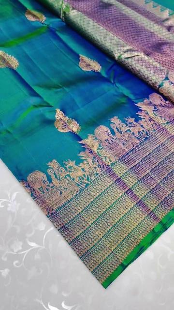 Dazira KANIJIVARAM 979  Saree manufacturers in Kolkata
