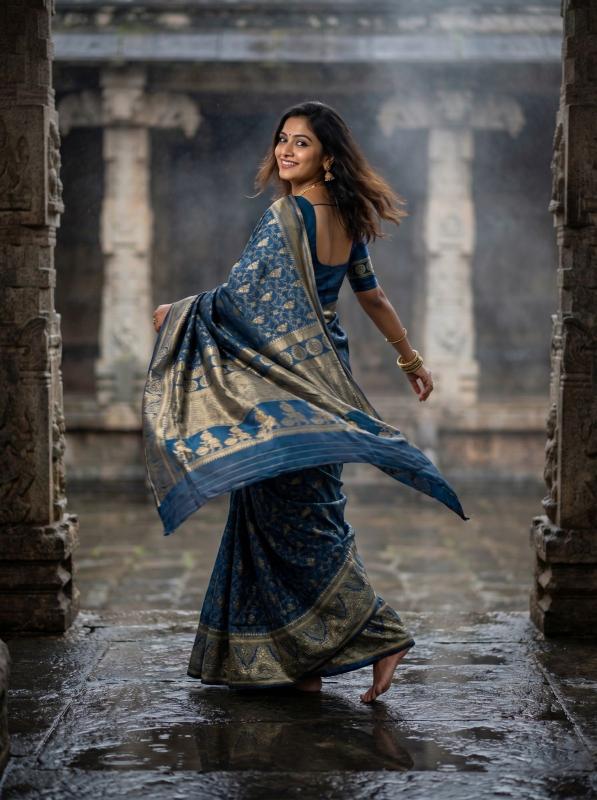 Dazira LICHI SILK  SF719 Saree wholesalers in Pune