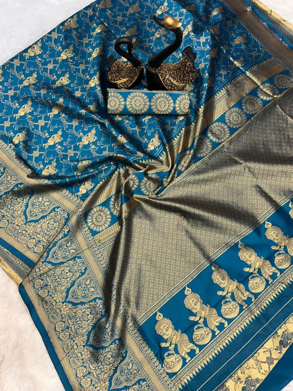 Dazira LICHI SILK  SF719 Saree wholesalers in Pune