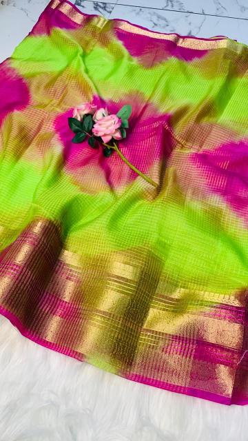 Dazira organza Saree wholesale market in Delhi