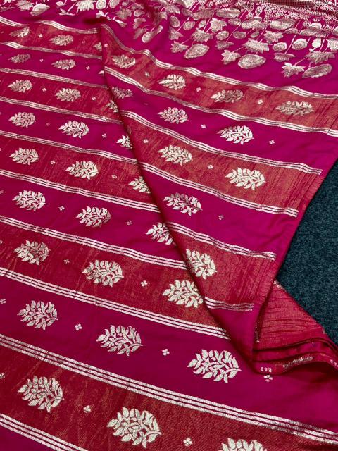 Dazira Pure Soft Russian Silk Saree wholesale suppliers in Hyderabad