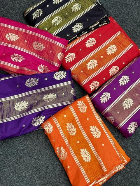 Dazira Pure Soft Russian Silk Saree wholesale suppliers in Hyderabad