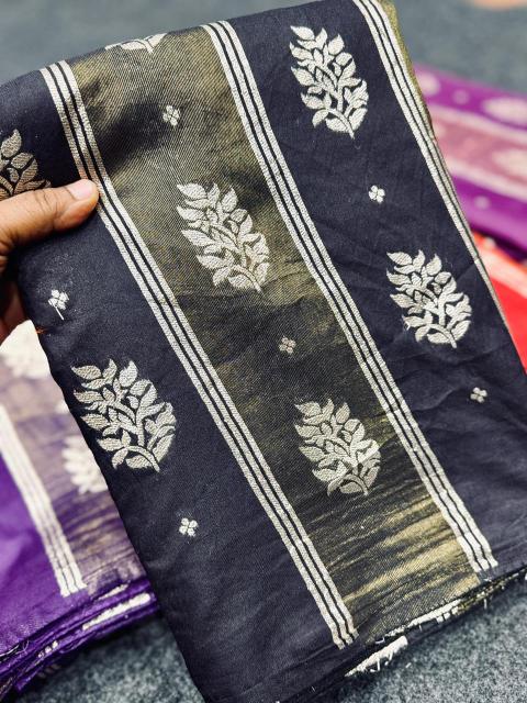 Dazira Pure Soft Russian Silk Saree wholesale suppliers in Hyderabad