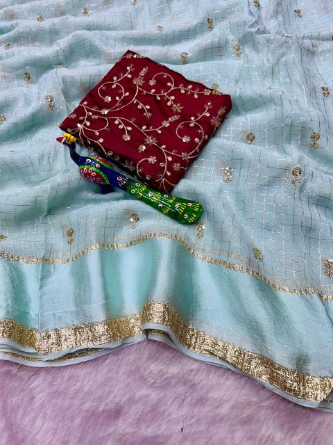 Dazira Pure viscose georgette Surat saree wholesale suppliers