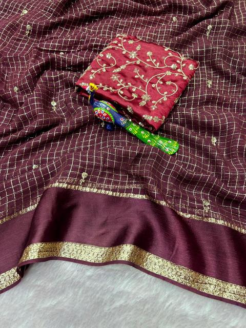 Dazira Pure viscose georgette Surat saree wholesale suppliers