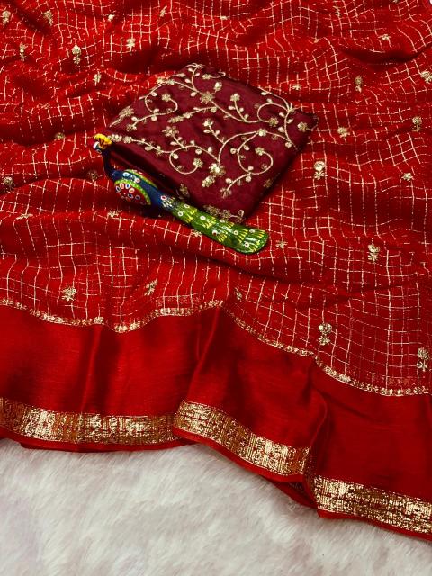 Dazira Pure viscose georgette Surat saree wholesale suppliers