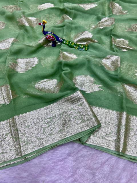 Dazira Pure Viscose Georgette Wholesale saree suppliers in Ahmedabad