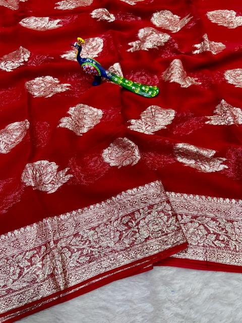 Dazira Pure Viscose Georgette Wholesale saree suppliers in Ahmedabad