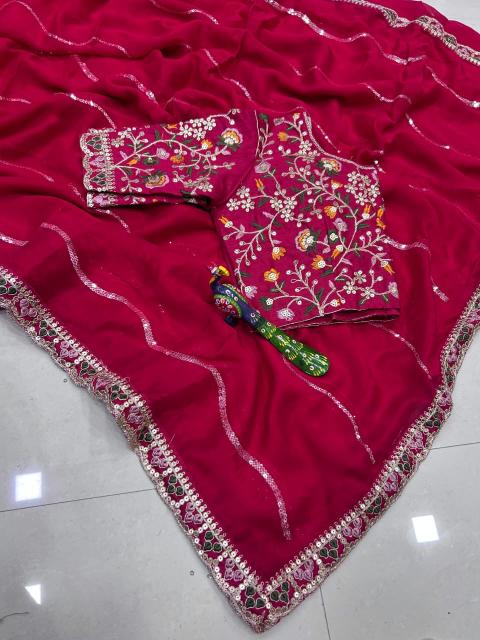 Dazira RANGOLI SEQUENCE Saree wholesale suppliers in Mumbai