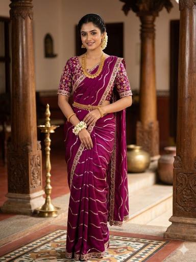 Dazira RANGOLI SEQUENCE Saree wholesale suppliers in Mumbai