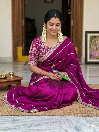 Dazira RANGOLI SEQUENCE Saree wholesale suppliers in Mumbai
