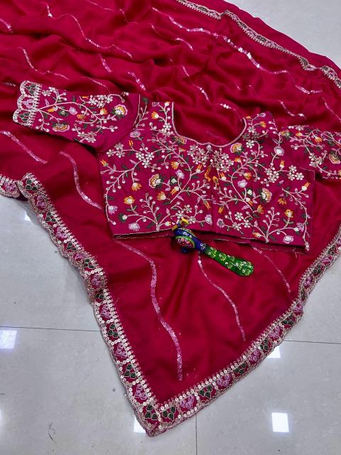 Dazira RANGOLI SEQUENCE Saree wholesale suppliers in Mumbai