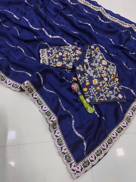 Dazira RANGOLI SEQUENCE Saree wholesale suppliers in Mumbai
