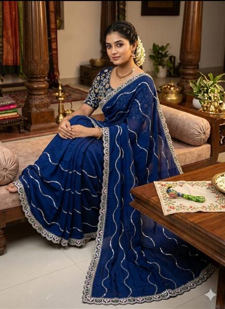Dazira RANGOLI SEQUENCE Saree wholesale suppliers in Mumbai
