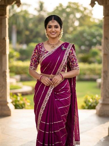 Dazira RANGOLI SEQUENCE Saree wholesale suppliers in Mumbai