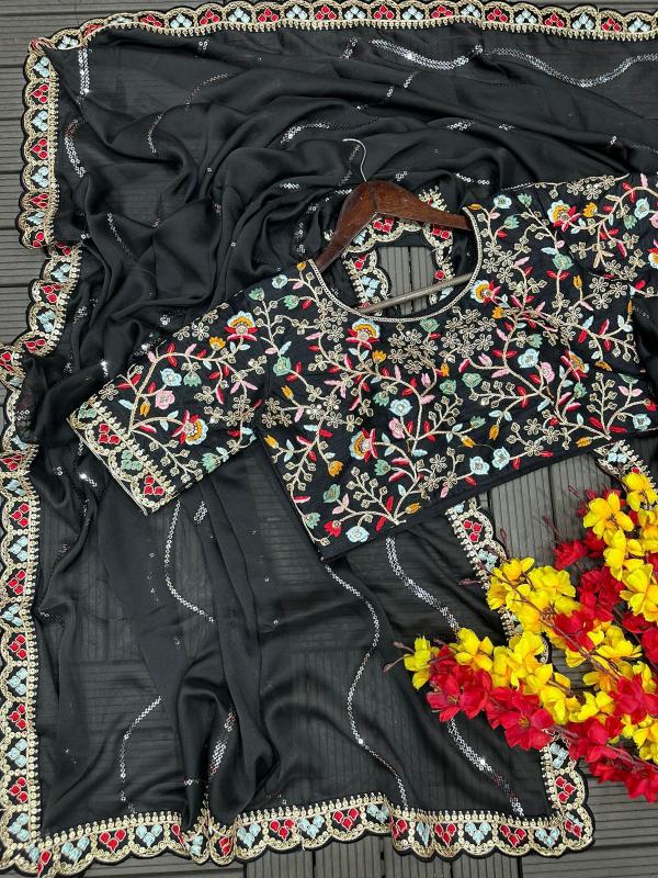 Dazira RANGOLI SEQUENCE Wholesale saree shops in Hyderabad